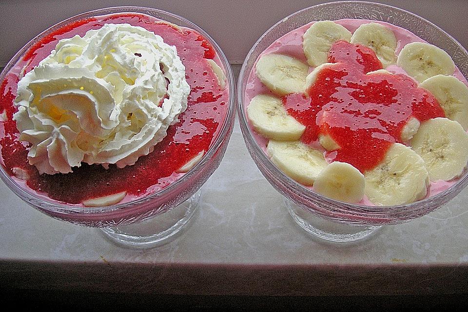 Erdbeer - Bananen - Dessert - Einfach Nur Lecker