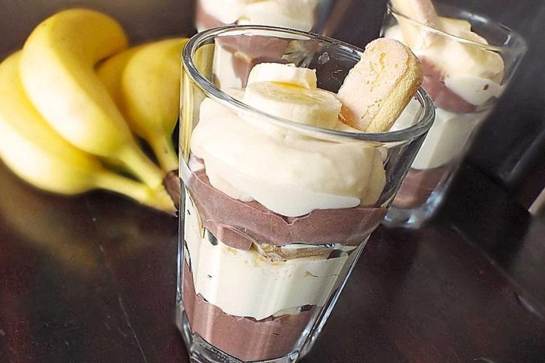 Bananen - Vanille - Schokocreme - Dessert - Einfach Nur Lecker
